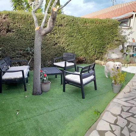 Maison Fleurie Quartier Calme St Cyprien